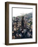 Willis Tower Chicago Aloft-Steve Gadomski-Framed Photographic Print