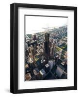 Willis Tower Chicago Aloft-Steve Gadomski-Framed Photographic Print