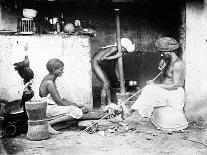 An Indian Kitchen, C.1870s-Willoughby Wallace Hooper-Photographic Print