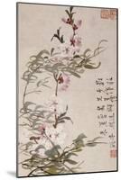 Willow and Peach Blossoms-Li Shan-Mounted Giclee Print