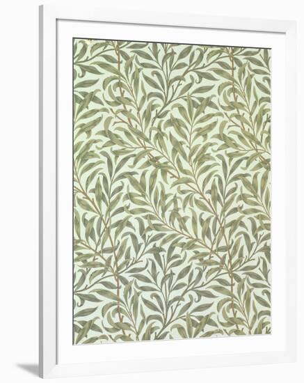 "Willow Bough" Wallpaper Design, 1887-William Morris-Framed Giclee Print