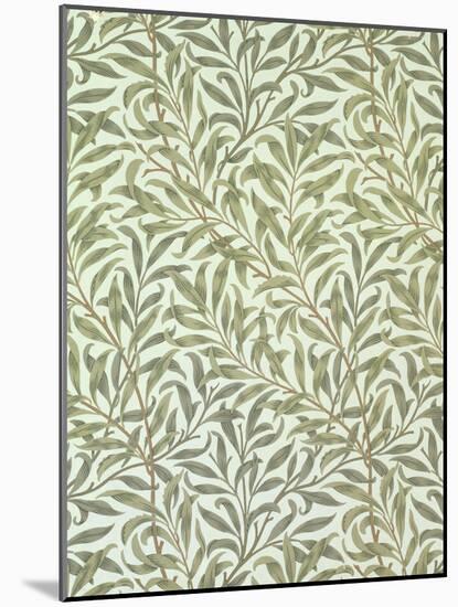 "Willow Bough" Wallpaper Design, 1887-William Morris-Mounted Giclee Print