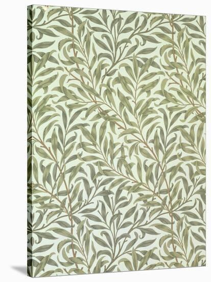 "Willow Bough" Wallpaper Design, 1887-William Morris-Stretched Canvas