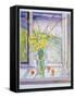 Willow Branches with Narcissus, 1990-Timothy Easton-Framed Stretched Canvas