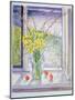 Willow Branches with Narcissus, 1990-Timothy Easton-Mounted Giclee Print