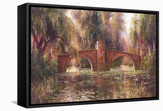 Willow Bridge-Art Fronckowiak-Framed Stretched Canvas