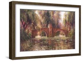 Willow Bridge-Art Fronckowiak-Framed Art Print