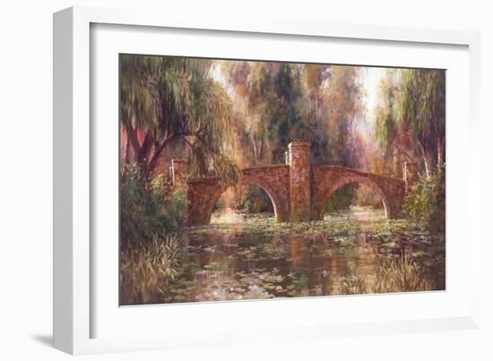 Willow Bridge-Art Fronckowiak-Framed Art Print