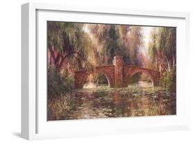 Willow Bridge-Art Fronckowiak-Framed Art Print