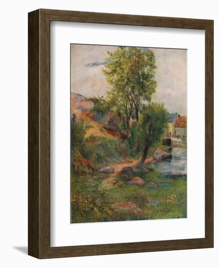 Willow by the Aven, 1888, (1938)-Paul Gauguin-Framed Giclee Print