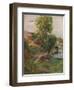 Willow by the Aven, 1888, (1938)-Paul Gauguin-Framed Giclee Print