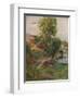 Willow by the Aven, 1888, (1938)-Paul Gauguin-Framed Giclee Print