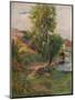 Willow by the Aven, 1888, (1938)-Paul Gauguin-Mounted Giclee Print
