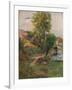 Willow by the Aven, 1888, (1938)-Paul Gauguin-Framed Giclee Print