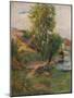 Willow by the Aven, 1888, (1938)-Paul Gauguin-Mounted Giclee Print