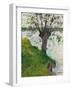 Willow by the River; Saule Au Bord De La Riviere, C. 1891-Gustave Caillebotte-Framed Giclee Print