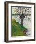 Willow by the River; Saule Au Bord De La Riviere, C. 1891-Gustave Caillebotte-Framed Giclee Print