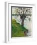 Willow by the River; Saule Au Bord De La Riviere, C. 1891-Gustave Caillebotte-Framed Giclee Print