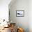 Willow grouse (Lagopus lagopus) flock in flight, Taymyr Peninsula, Siberia, Russia-Sergey Gorshkov-Framed Photographic Print displayed on a wall