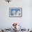 Willow Grouse - Ptarmigan (Lagopus Lagopus) Fluffed Up Perched in Snow, Inari, Finland, February-Markus Varesvuo-Framed Photographic Print displayed on a wall