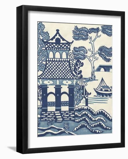 Willow Landscape I-Chariklia Zarris-Framed Art Print