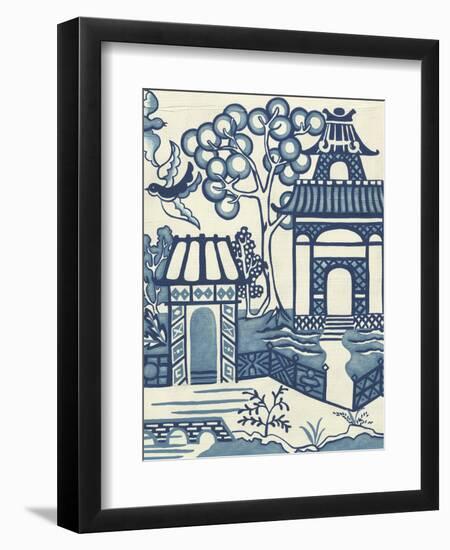 Willow Landscape II-Chariklia Zarris-Framed Art Print