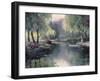 Willow Park Lake-unknown Chiu-Framed Art Print