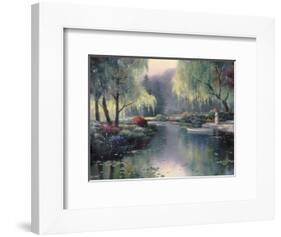 Willow Park Lake-unknown Chiu-Framed Art Print