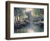 Willow Park Lake-unknown Chiu-Framed Art Print