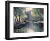 Willow Park Lake-unknown Chiu-Framed Art Print