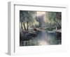 Willow Park Lake-unknown Chiu-Framed Art Print