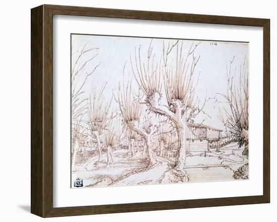 Willow Plantation, 1514-Wolf Huber-Framed Giclee Print