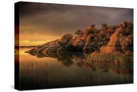 Willow Rock-Bob Larson-Stretched Canvas