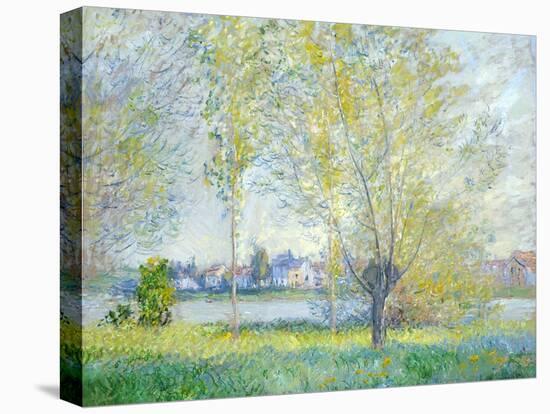 Willows at Vetheuil, 1880-Claude Monet-Stretched Canvas