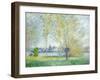Willows at Vetheuil, 1880-Claude Monet-Framed Giclee Print