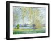 Willows at Vetheuil, 1880-Claude Monet-Framed Giclee Print