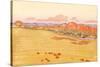 Willows in Bloom-Arthur Wesley Dow-Stretched Canvas