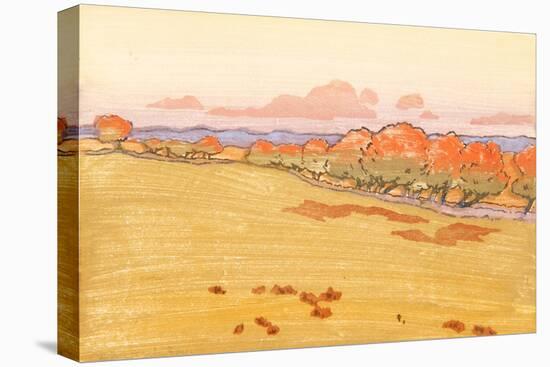 Willows in Bloom-Arthur Wesley Dow-Stretched Canvas