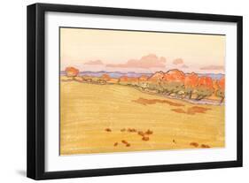 Willows in Bloom-Arthur Wesley Dow-Framed Giclee Print