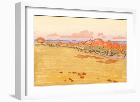 Willows in Bloom-Arthur Wesley Dow-Framed Giclee Print