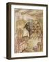 Willows, Rat and Beer-Arthur Rackham-Framed Art Print