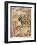 Willows, Rat and Beer-Arthur Rackham-Framed Art Print