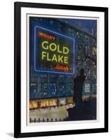 Wills's Gold Flake Cigarettes Satisfy-null-Framed Art Print