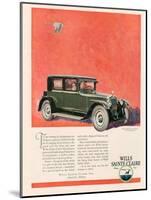 Wills Sainte Claire, Magazine Advertisement, USA, 1925-null-Mounted Giclee Print