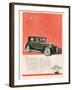 Wills Sainte Claire, Magazine Advertisement, USA, 1925-null-Framed Giclee Print