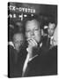 Willy Brandt Arriving for Foreign Ministers Conference-James Burke-Stretched Canvas