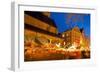 Willy Brandt Platz and Christmas Market, Dortmund, North Rhine-Westphalia, Germany, Europe-Frank Fell-Framed Photographic Print