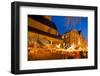 Willy Brandt Platz and Christmas Market, Dortmund, North Rhine-Westphalia, Germany, Europe-Frank Fell-Framed Photographic Print