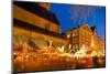 Willy Brandt Platz and Christmas Market, Dortmund, North Rhine-Westphalia, Germany, Europe-Frank Fell-Mounted Photographic Print