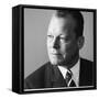 Willy Brandt Serious-null-Framed Stretched Canvas